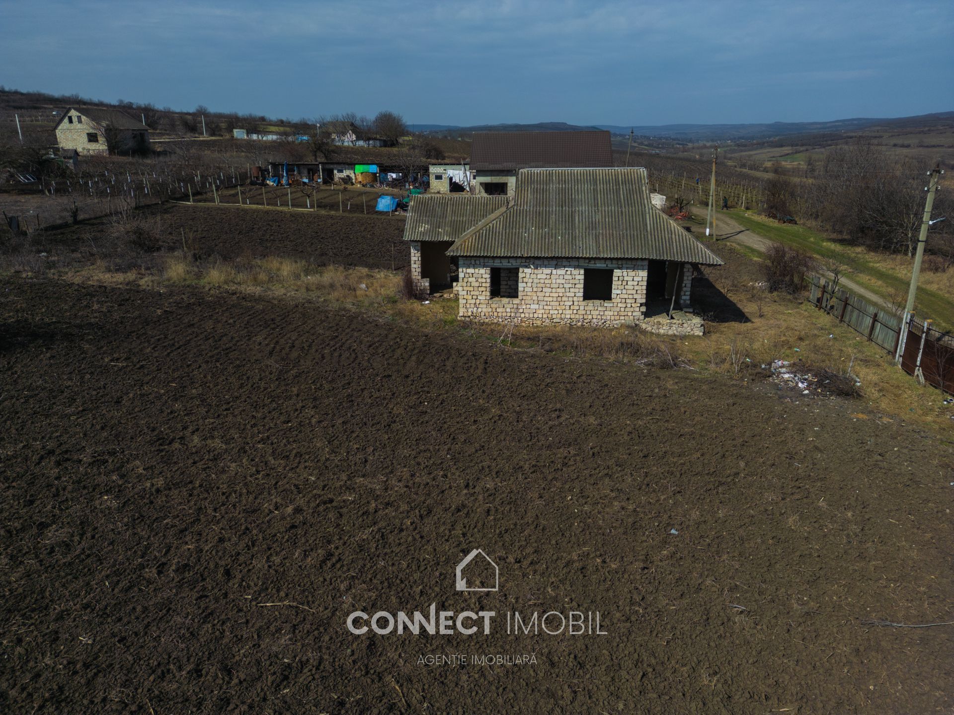 sat. Recea, Strașeni, Moldova